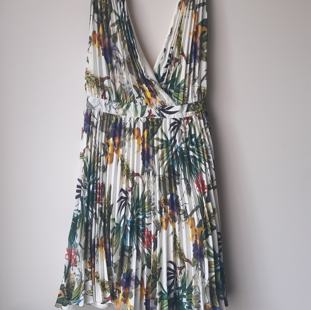 Floral print dress Moon